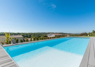 piscine avec vue sur toulouse