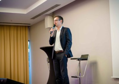 Photographe lors d'un séminaire au Radisson Blu de Toulouse