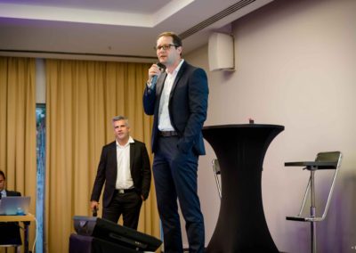 Photographe lors d'un séminaire au Radisson Blu de Toulouse