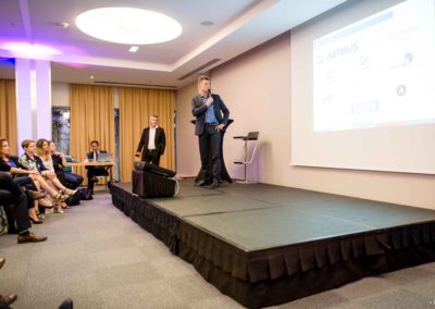 Photographe lors d'un séminaire au Radisson Blu de Toulouse