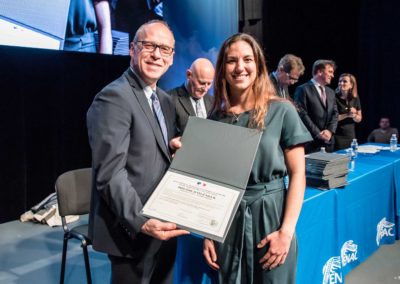 Photographies de la remise des diplômes de l'Enac 