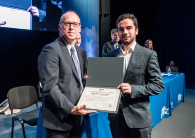 Photographies de la remise des diplômes de l'Enac 