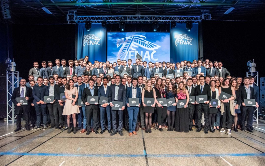 Photographies de la remise des diplômes de l’Enac 