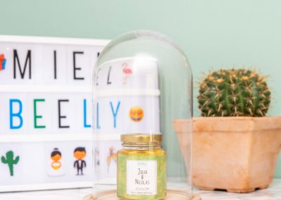 Shooting des petits pots de miel Beely