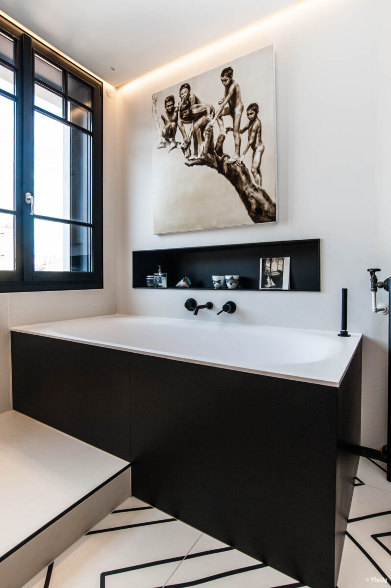 inspiration photo salle de bain moderne lumineuse